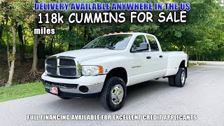 5.9 Cummins For Sale: 2003 Dodge Ram 3500 4x4 Dually With Only 118k Miles