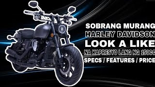 MURANG HARLEY DAVIDSON LOOKS NA MOTOR | KASING PRESYO LANG NG 150CC | GRABE TO SOBRANG ANGAS GANDA