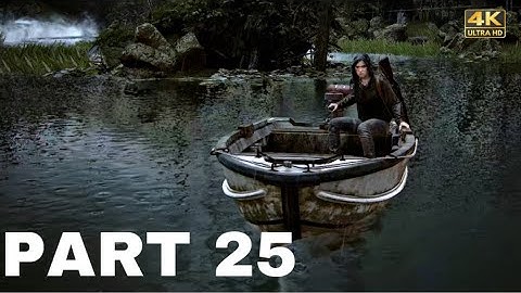 THE LAST OF US 2 Walkthrough Gameplay Part 25 - BOAT 4K 60FPS