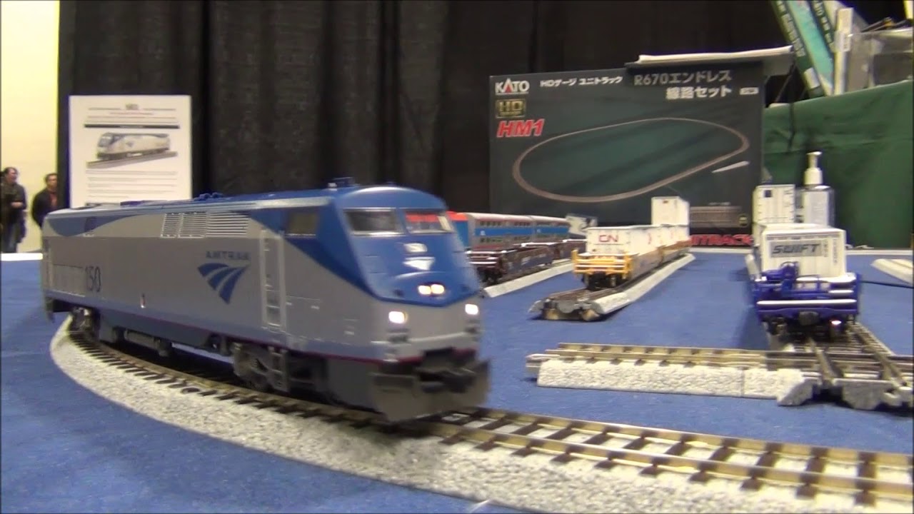 Kato N Scale Amtrak Passenger Train YouTube