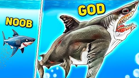 Evolving sharks until they destroy mankind