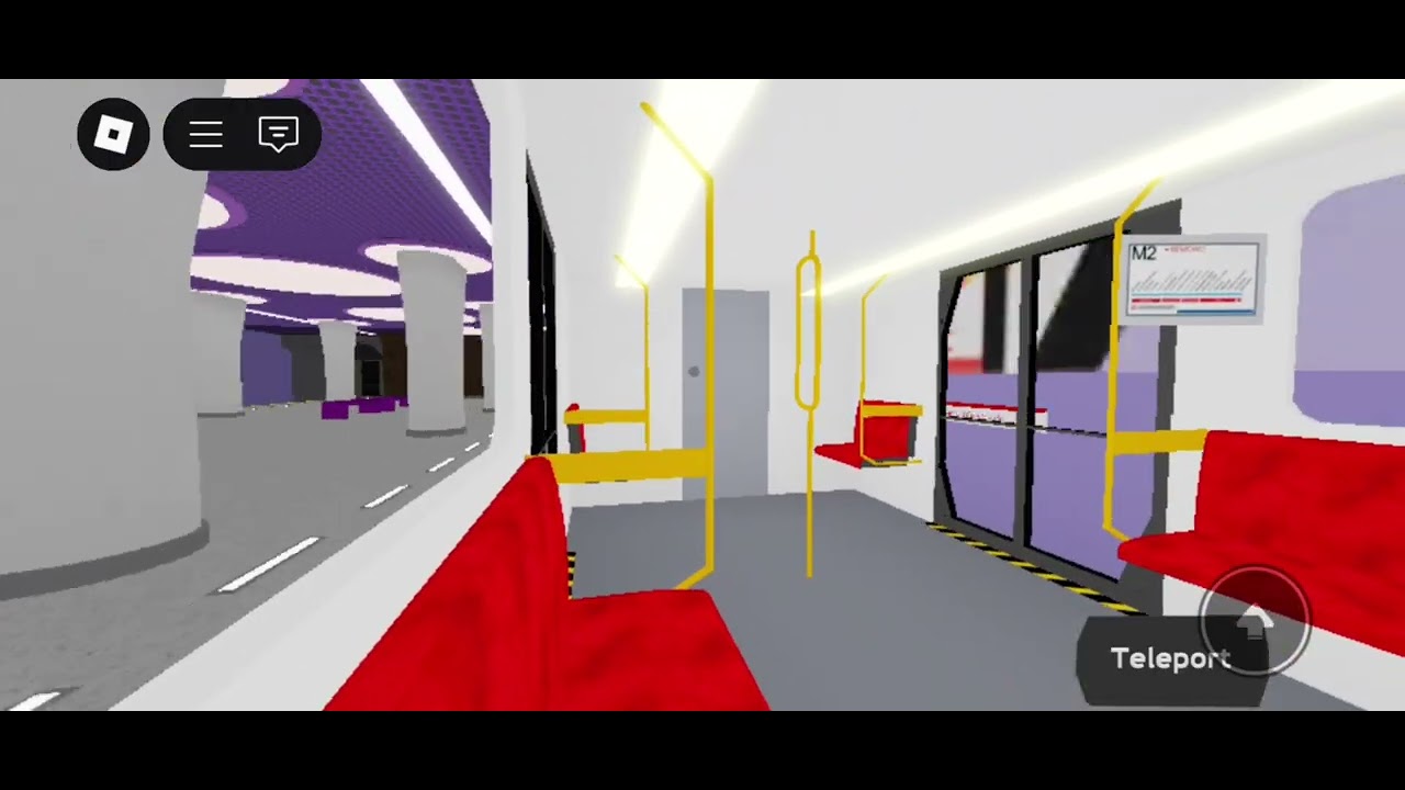 Roblox. WMR. From Targówek Mieszkaniowy to Świętokrzyska + transfer to M1 to Centrum