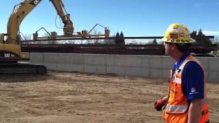 First rail delivered to the I-225 Rail Line project