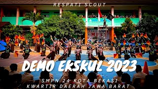 Demo Ekskul Pramuka SMPN 24 Kota Bekasi 2023~~