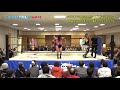 2019.12.22　　大師走・中　宮崎＆広田vs藤本＆テキーラ　＠名古屋東スポーツセンター