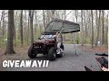 Quick one night camping trip!  And *Giveaway*