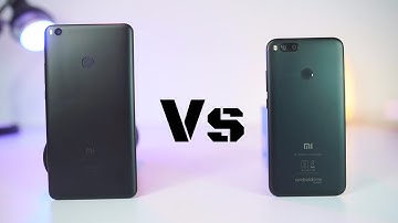 MI Max 2 vs MI A1 Speed Test