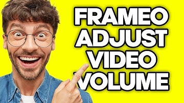 How To Adjust Video Volume on Frameo (2023)