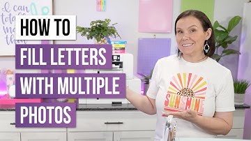 📸 How To Fill Letters With Multiple Photos in Cricut Design Space + BONUS