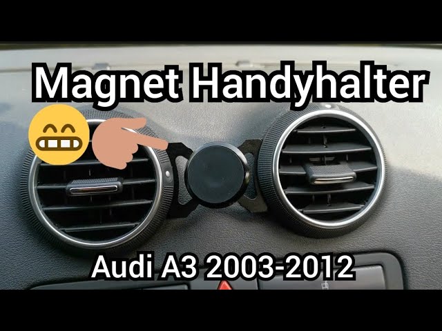Audi A3 ClearMounts Magnetic Vent Phone Holder Review 