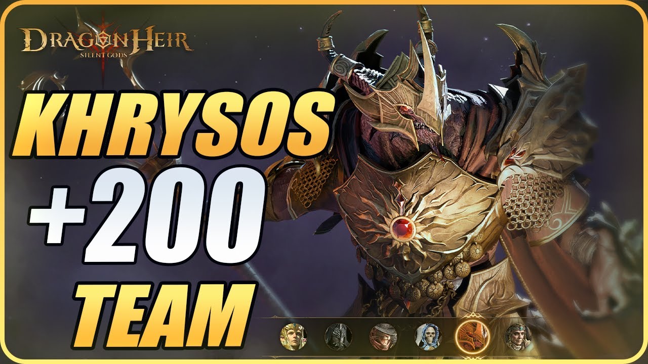 Khrysos +200M Team Smashs! Dragonheir X Dragonstride