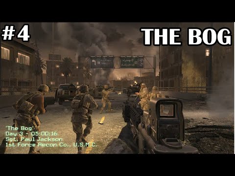 Call Of Duty 4 Modern Warfare Gameplay Walkthrough 4 Act 1 Mission 3 The Bog 