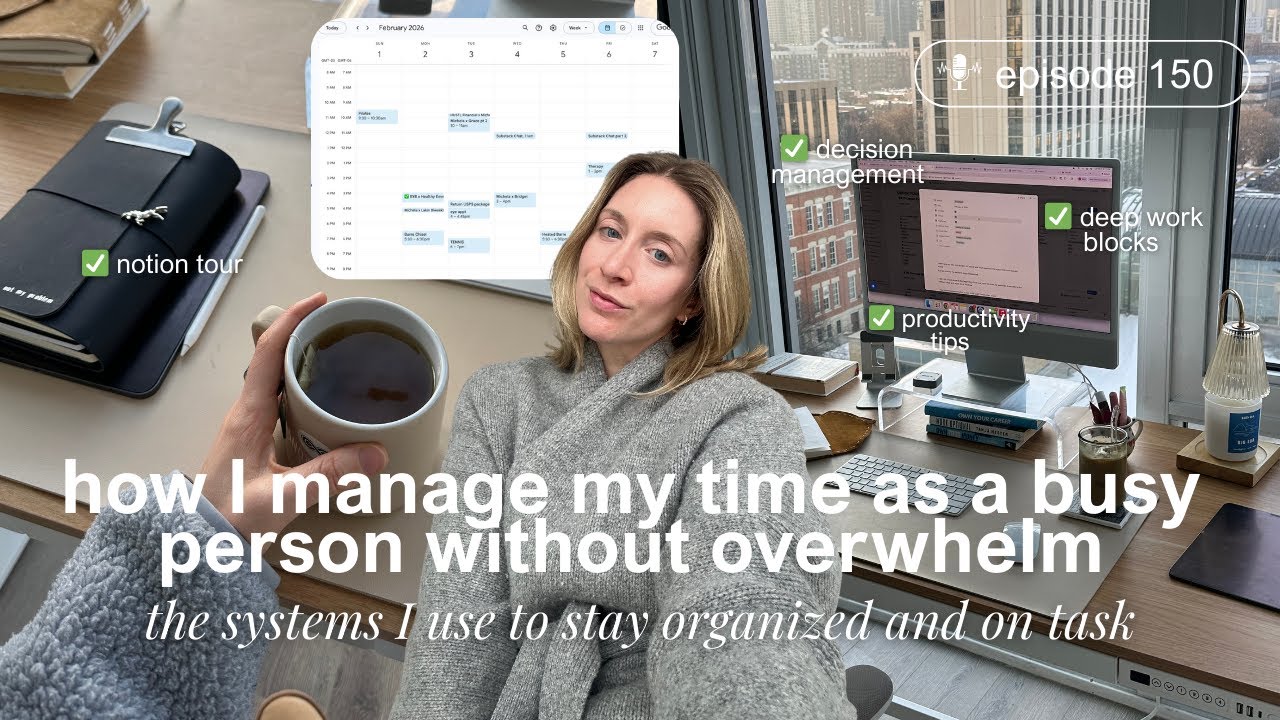 150. Как взять свое время под контроль: системы, которые я использую для достижения реальных резу...