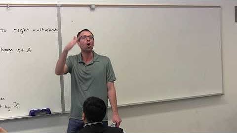 Applied Linear Algebra, Lesson 11, Video 3: Definition of Conformable for Matrix Multiplication