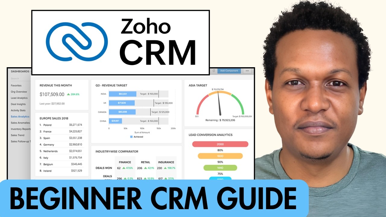 Zoho CRM Explained for Beginners | Full Step-by-Step Tutorial for Small ...