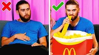 29 UNBELIEVABLE TRICKS WITH FOOD