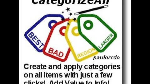 CategorizeAll Dolibarr Module