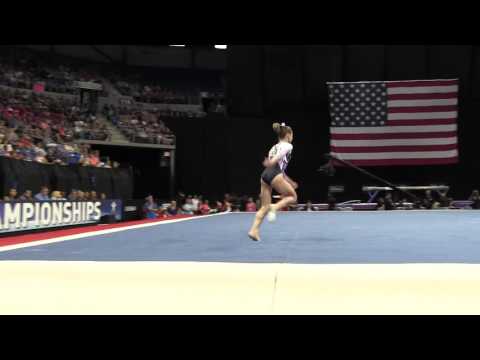 Ragan Smith - Floor Exercise - 2016 P&G Gymnastics Championships – Sr. Women Day 1