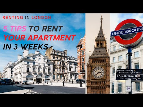 London Apartment Hunting 2022 | 5 Tips to get your London apartment in 3 weeks! | Renting in London