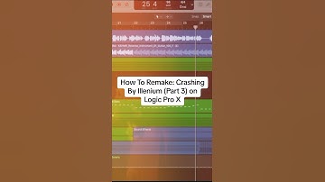 How To Remake: Crashing (Part 3) On Logic Pro X - @illenium  #shorts #illenium #remake #logicprox