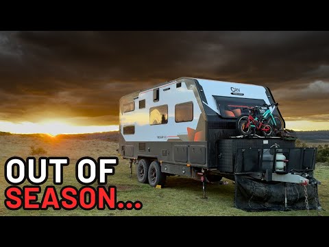 Snowy Mountains - Did We Time This Right…?  || Off Grid Caravanning |  Mt Kosciuszko Nsw