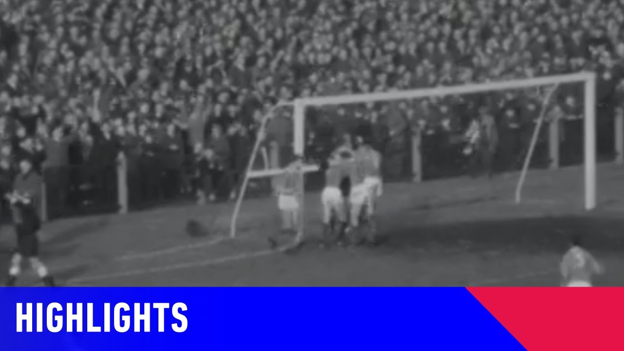 ADO WINT VAN FEYENOORD BIJ 60-JARIG BESTAAN | ADO Den Haag - Feyenoord (07-02-1965) | Highlights