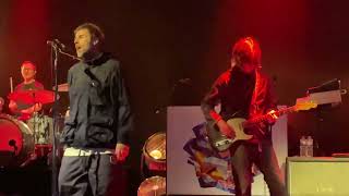 Liam Gallagher and John Squire at O2 Academy Leeds on Saturday 23rd March 2024. Jumpin’ Jack Flash.