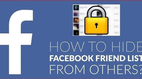 How to Hide Facebook Friend List (Fast & Easy) on Mobile - Nabeel Tech