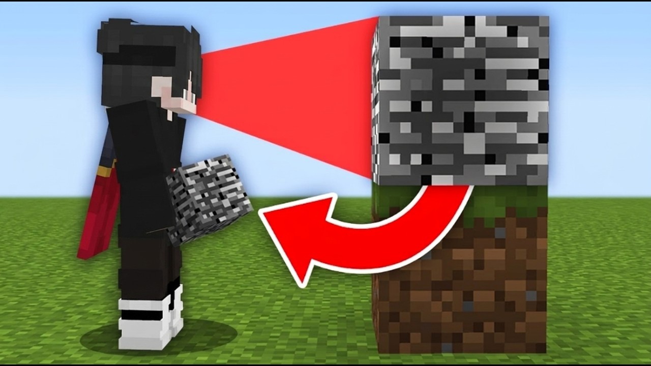 ختمت ماين كرافت ولكن اي بلوك أبصله يجيلي !