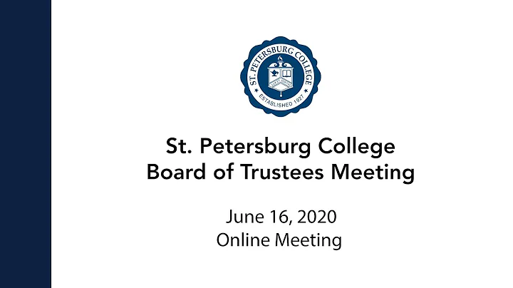 Board Of Trustees Meeting: 06/16/20