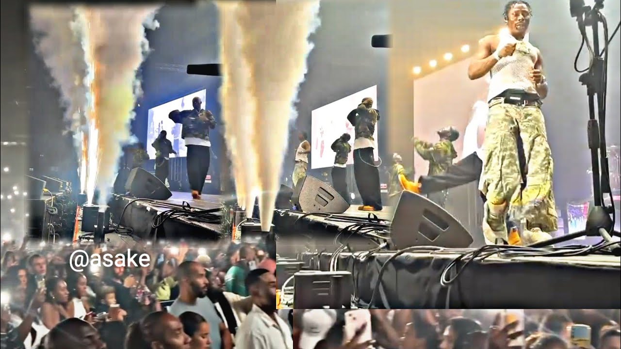 Asake on full vibe at Amsterdam with Fuji dance as he shutdown 20k capacity in Netherland Asake on full vibe at Amsterdam with Fuji dance as he shutdown 20k capacity in Netherland