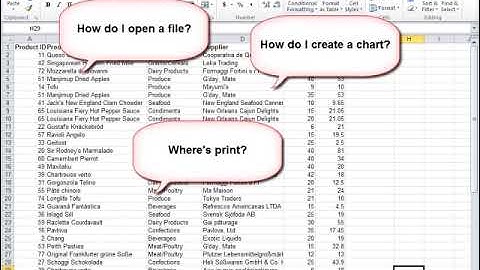 Excel   Module 1 Unit 2   Make the switch to Excel 2010 from Lappy Marts