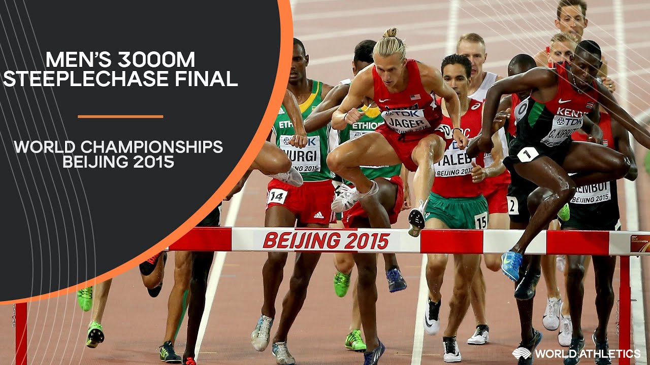 Men s 3000m Steeplechase Final World Athletics Championships Beijing 