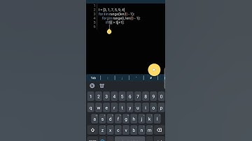 Sorting list without sort function in python | #python #coding #shorts #shortvideo