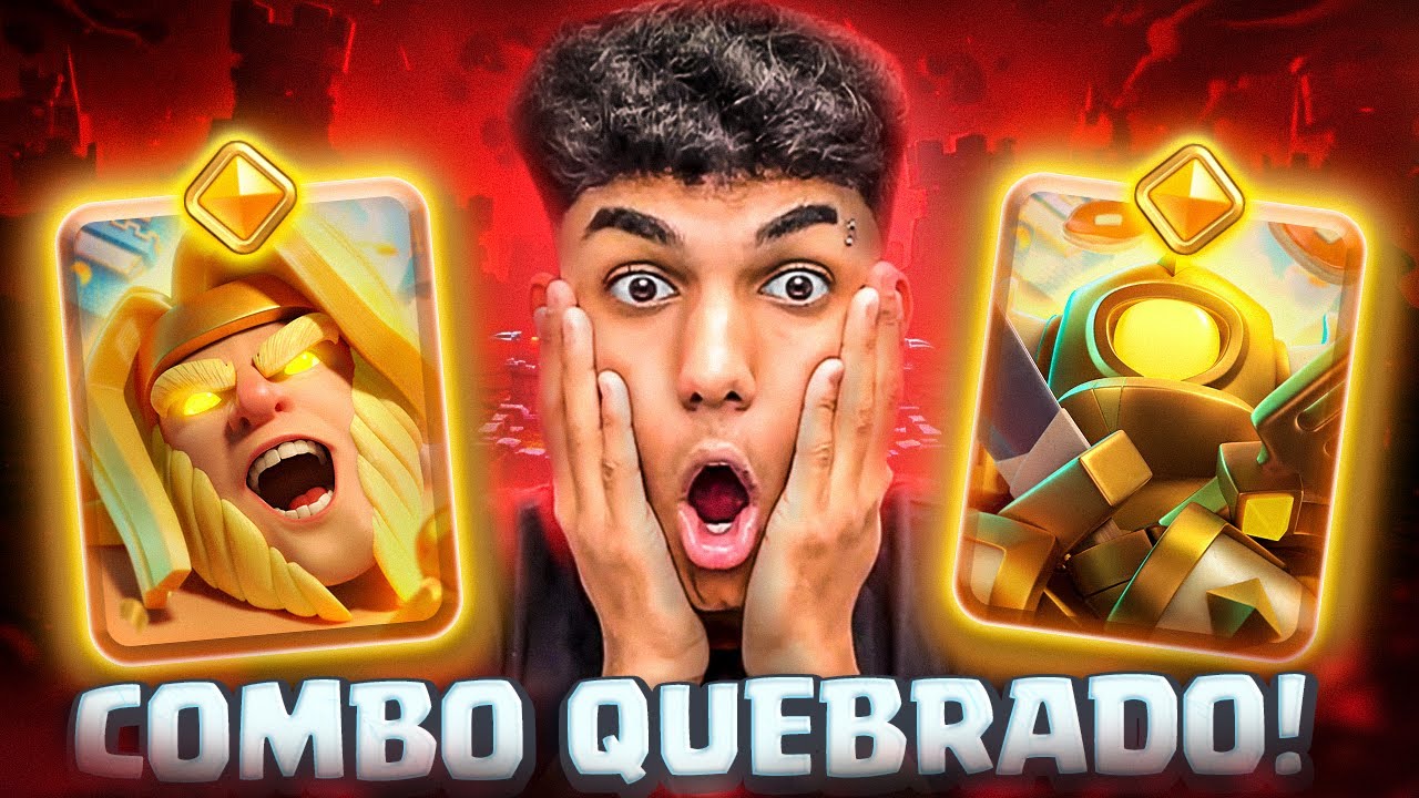 ESSA É A COMBINAÇÃO MAIS ROUBADA DO META NO CLASH ROYALE!