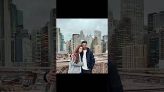 #enthusiastic photos of sana Javed with Shoaib Malik #sanamitshoaib #foryou #sanajavedofficial