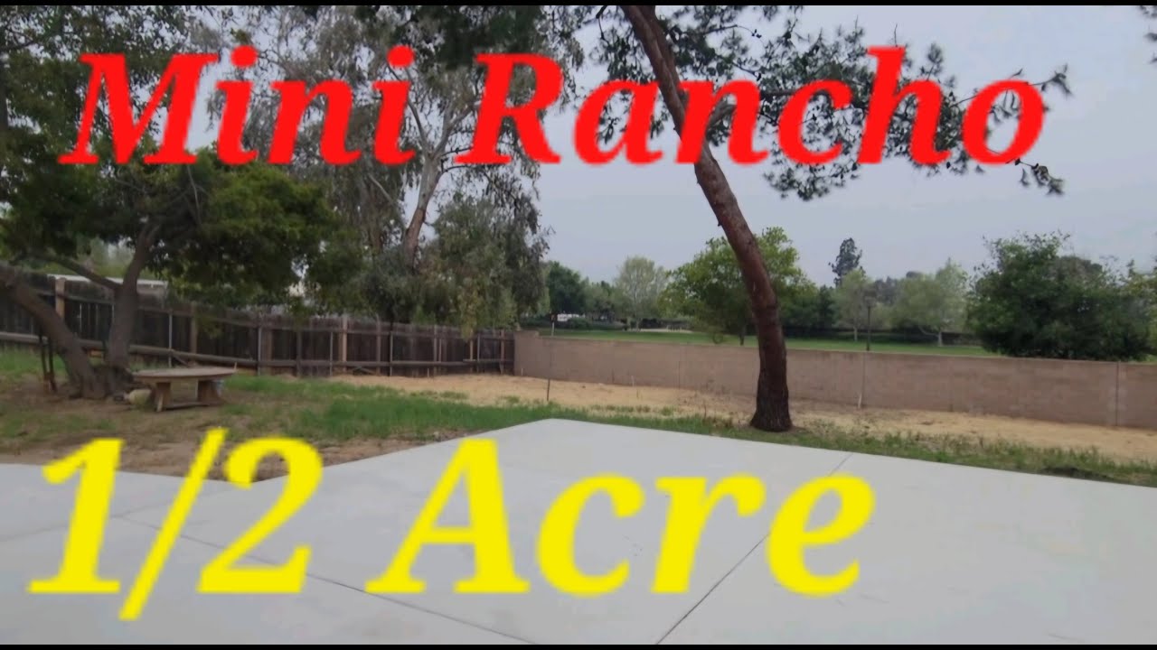 🐴🐴🐴 MINI RANCHO de venta en Riverside ,1/2 ACRE 🐔🐔🐔 YouTube