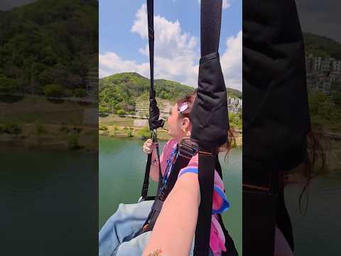 Zip lining to