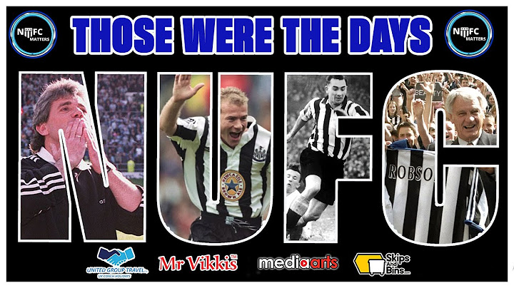 #NUFC Matters Those Were The Days Season 24-24 Part 2 LIVE