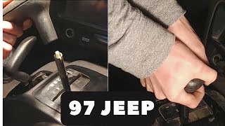 How to replace the center console on your 1993-1998 Jeep Grand Cherokee
