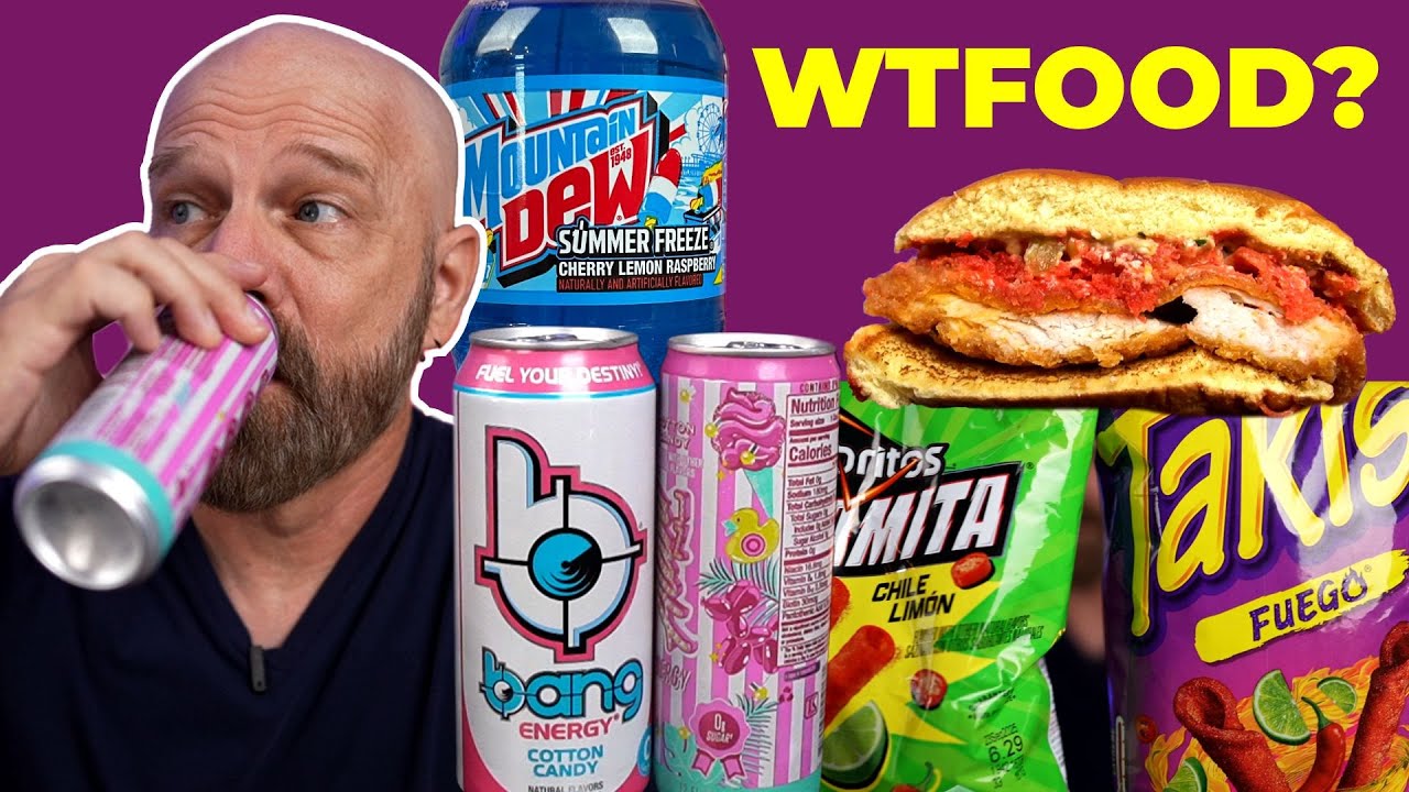 Taste Buds NUKED! Wendy's Takis Meal plus New Mtn Dew & Alani Nu!