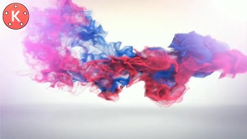 How To Make Colorful Smoke Reveal Text Animation Intro In Kinemaster In Hindi
