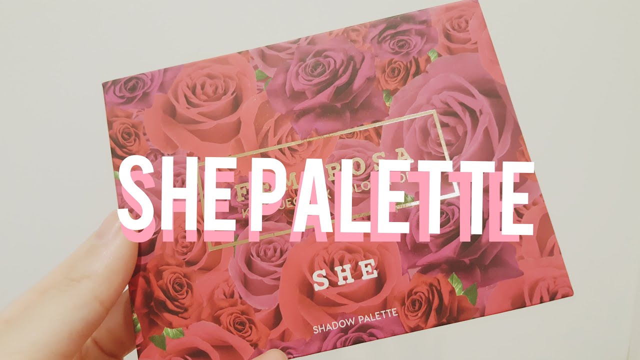 Colourpop She Eye Shadow Palette Swatches