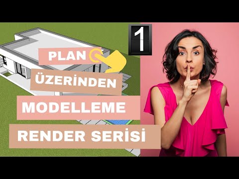 Para Versen böyle ders izleyemezsin: Plan Üzerinden Modelleme Render 01