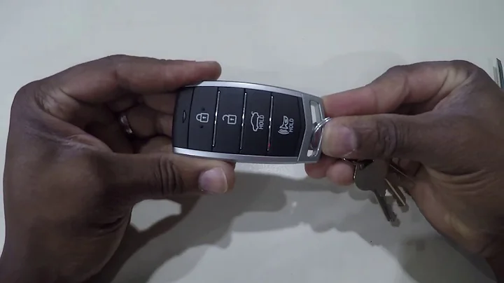 How to replace battery in keyless entry remote on a Hyundai G70 and G80