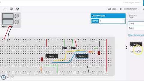 half adder | simulation