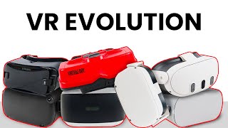 Evolution of VR Headsets + Gameplay (1995-2024) by OpenGame 394,666 views 2 months ago 14 minutes, 44 seconds