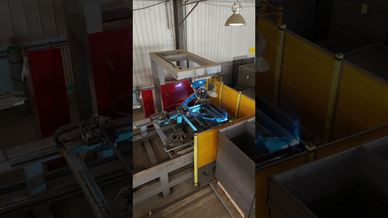 Automated Welding of Fence Frames at Aotto