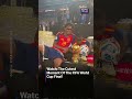 World Champion Lamine Yamal Shares Trophy With His Little Brother #Shorts