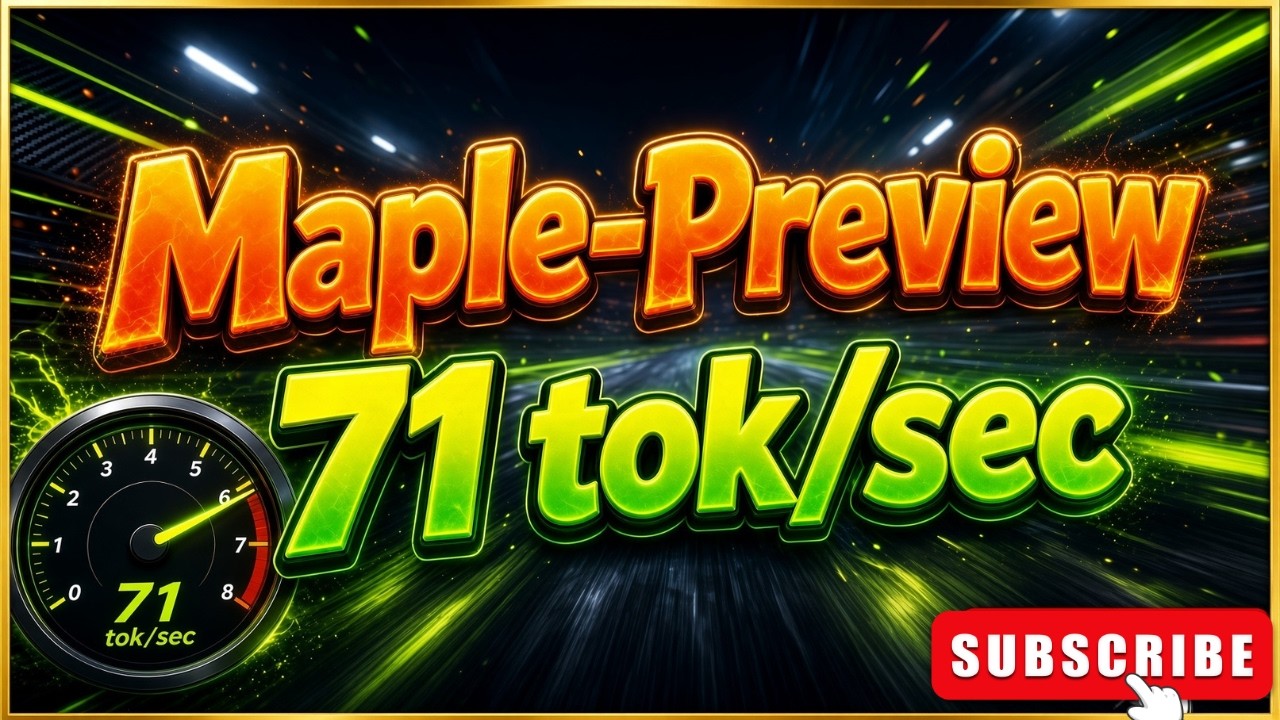 Maple-Preview Tested: Ternary Weights, Better on CPU than GPU, Honest Results